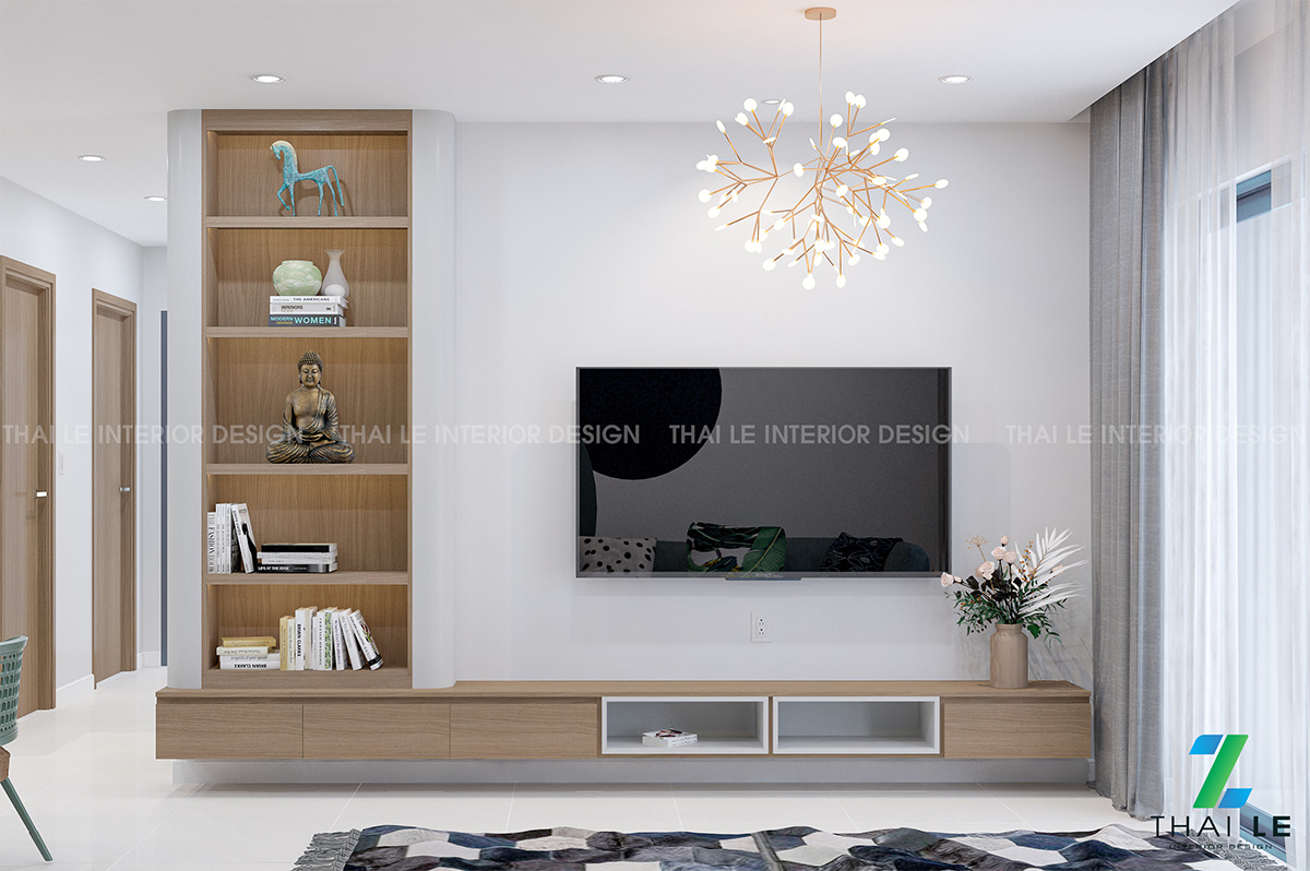 Thiết kế nội thất căn hộ West Gate Bình Chánh - 85m2